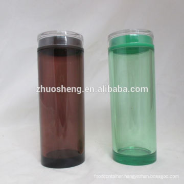 zhejiang wholesale highquality pink lid plastic water bottle